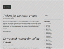 Tablet Screenshot of pcmsnet.org